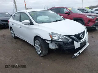 2017 Nissan Sentra SV with VIN 3N1AB7AP9HY312390, listed as a IAAI auction lot 41723913 with 119,391 mi miles. Bid and sale history available at carsss.com. Image 6.