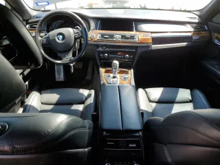 2015 BMW 7 Series 740Li xDrive with VIN WBAYF4C58FGS99363, listed as a Copart auction lot 69837154 with 115,101 mi miles and Salvage Title. Bid and sale history available at carsss.com. Image 8.