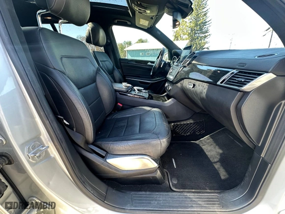 2017 Mercedes-Benz GLS with VIN 4JGDF7DE2HA791339, listed as a Copart auction lot 51712665 with 191,711 mi miles and Clean Title. Bid and sale history available at carsss.com. Image 5.