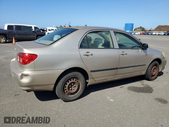 2007 Toyota Corolla CE with VIN 1NXBR32E37Z834402, listed as a Copart auction lot 45169685 with 134,420 mi miles and Salvage Title. Bid and sale history available at DreamBid. Image 3.