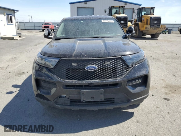 2022 Ford Police Interceptor Utility z VIN 1FM5K8AW7NNA10855, wystawiony jako Copart lot #49715495 z przebiegiem 49 764 mil mil oraz Szkody całkowita. Historia ofert i sprzedaży dostępna na DreamBid. Obrazek 5.