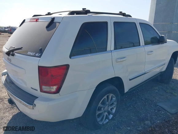2007 Jeep Grand Cherokee Limited with VIN 1J8HR58207C551946, listed as a IAAI auction lot 41726255 with 217,651 mi miles. Bid and sale history available at carsss.com. Image 4.