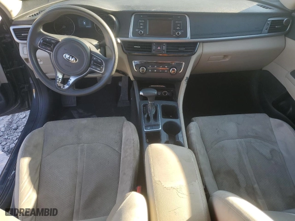 2016 Kia Optima LX with VIN 5XXGT4L32GG027552, listed as a Copart auction lot 47564865 with 160,214 mi miles and Salvage Title. Bid and sale history available at carsss.com. Image 8.