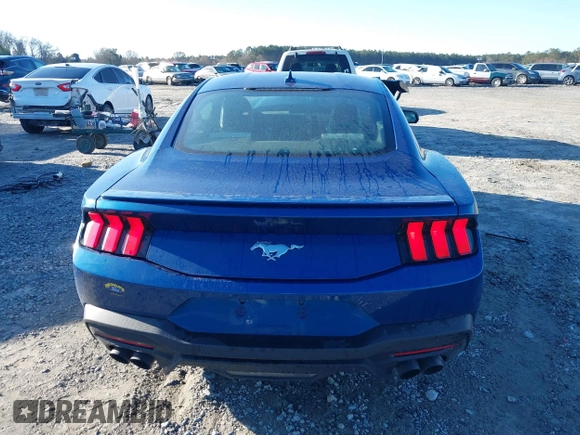 2024 Ford Mustang EcoBoost with VIN 1FA6P8TH2R5126002, listed as a IAAI auction lot 41760218 with 58,832 mi miles. Bid and sale history available at carsss.com. Image 16.
