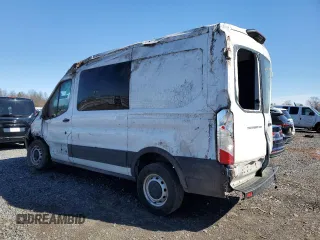 2022 Ford Transit Cargo z VIN 1FTBR1C89NKA67892, wystawiony jako Copart lot #49484705 z przebiegiem 76 174 mil mil oraz Szkoda całkowita • Salvage title. Historia ofert i sprzedaży dostępna na DreamBid. Obrazek 2.