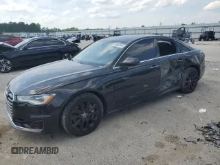 2016 Audi A6 Premium Plus with VIN WAUGFAFC0GN009716, listed as a Copart auction lot 56692645 with 82,189 mi miles and Salvage title. Bid and sale history available at DreamBid. Image 1.