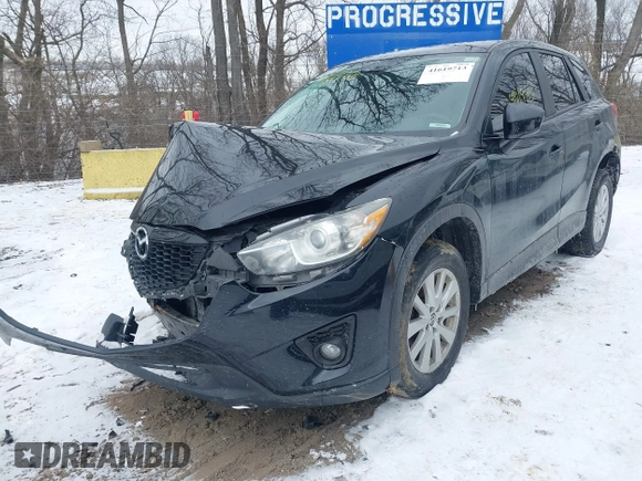 2014 Mazda CX-5 Touring with VIN JM3KE4CY8E0416590, listed as a IAAI auction lot 41619713 with 225,156 mi miles. Bid and sale history available at carsss.com. Image 6.