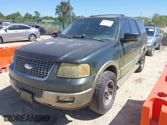 2003 Ford Expedition Eddie Bauer with VIN 1FMFU17L93LC55300, listed as a IAAI auction lot 41732837 with 186,949 mi miles. Bid and sale history available at carsss.com. Image 2.