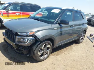 2023 Hyundai Venue SEL with VIN KMHRC8A30PU261651, listed as a IAAI auction lot 42300142 with 23,698 mi miles and . Bid and sale history available at DreamBid. Image 2.