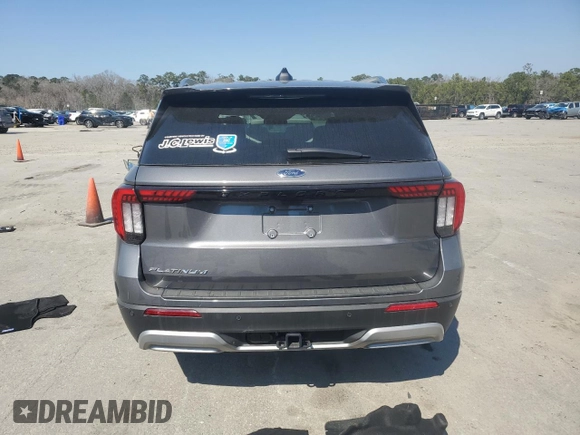 2025 Ford Explorer z VIN 1FMUK7HH8SGA42632, wystawiony jako Copart lot #46308475 z przebiegiem 470 mil mil oraz Szkoda całkowita • Salvage title. Historia ofert i sprzedaży dostępna na DreamBid. Obrazek 6.
