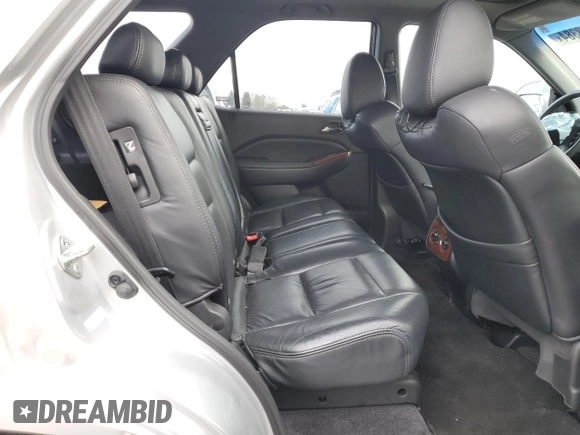 2003 Acura MDX Touring Pkg with VIN 2HNYD18603H554154, listed as a Copart auction lot 83293384 with 95,240 mi miles and Salvage Title. Bid and sale history available at carsss.com. Image 11.