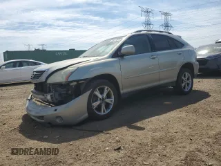 2006 Lexus RX 400h z VIN JTJHW31U760049013, wystawiony jako Copart lot #55417265 z przebiegiem 229 777 mil mil oraz Szkoda całkowita • Salvage title. Historia ofert i sprzedaży dostępna na DreamBid. Obrazek 1.