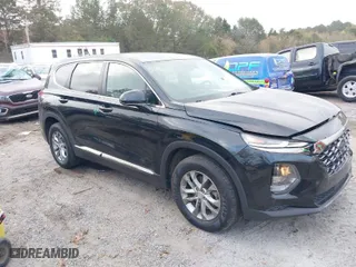2019 Hyundai Santa Fe SE with VIN 5NMS23AD3KH064655, listed as a IAAI auction lot 40780952 with 116,400 mi miles. Bid and sale history available at carsss.com. Image 1.