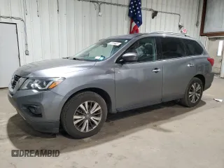 2020 Nissan Pathfinder SV with VIN 5N1DR2BN7LC601755, listed as a Copart auction lot 48322745 with 76,753 mi miles and Clean Title. Bid and sale history available at carsss.com. Image 1.
