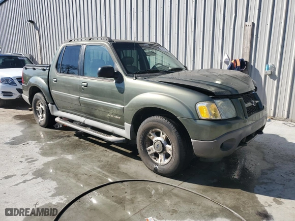 2001 Ford Explorer Sport Trac with VIN 1FMZU67E11UB85553, listed as a Copart auction lot 43657605 with 285,404 mi miles and Salvage Title. Bid and sale history available at carsss.com. Image 4.