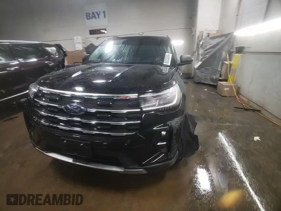 2025 Ford Explorer Active with VIN 1FMUK8DH4SGA36998, listed as a Copart auction lot 85252524 with 2,843 mi miles and Salvage Title. Bid and sale history available at carsss.com. Image 15.