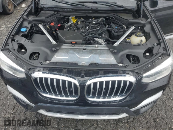 2019 BMW X3 sDrive30i with VIN 5UXTR7C55KLR44556, listed as a Copart auction lot 55632405 with 95,330 mi miles and Clean Title. Bid and sale history available at DreamBid. Image 12.