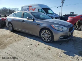 2015 Kia K900 Luxury with VIN KNALW4D41F6020597, listed as a Copart auction lot 85770734 with 139,327 mi miles and Clean Title. Bid and sale history available at carsss.com. Image 4.