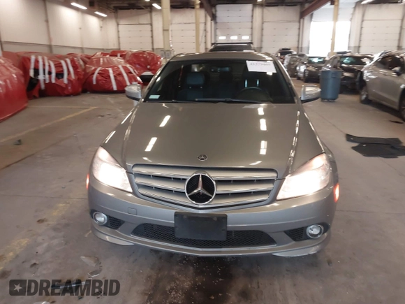 2009 Mercedes-Benz C-Class 3.5L Sport with VIN WDDGF56X09F203811, listed as a IAAI auction lot 41379469 with 138,617 mi miles. Bid and sale history available at carsss.com. Image 12.
