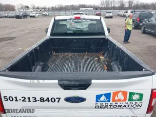 2019 Ford F-150 XL with VIN 1FTMF1C53KKD08509, listed as a IAAI auction lot 41742988 with 98,470 mi miles. Bid and sale history available at carsss.com. Image 8.