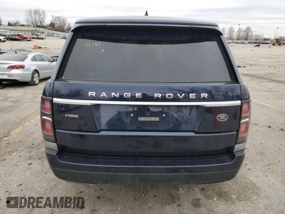 2019 Land Rover Range Rover HSE с VIN SALGS2SV2KA521580, выставлен на аукционе Copart как лот 44055845 с пробегом 51 534 миль миль и Списание • Salvage title. История ставок и продаж доступна на DreamBid. Изображение 6.
