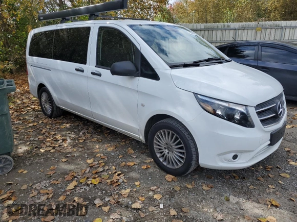 2018 Mercedes-Benz Metris Passenger with VIN WD4BG2EE1J3443896, listed as a Copart auction lot 71680294 with 54,705 mi miles and Salvage title. Bid and sale history available at DreamBid. Image 4.