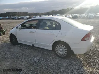 2010 Honda Civic Sdn LX with VIN 2HGFA1F51AH547647, listed as a Copart auction lot 49746765 with 153,965 mi miles and Salvage Title. Bid and sale history available at carsss.com. Image 2.