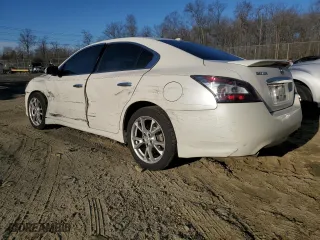 2014 Nissan Maxima 3.5 SV w/Sport Pkg with VIN 1N4AA5AP8EC478317, listed as a Copart auction lot 43214825 with 0 mi miles and Salvage Title. Bid and sale history available at carsss.com. Image 2.
