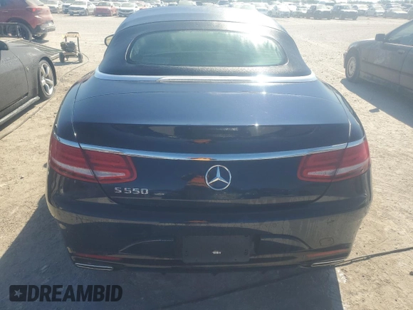 2017 Mercedes-Benz S 550 with VIN WDDXK8CB7HA031584, listed as a Copart auction lot 74034154 with Not Provided miles and Non Repairable. Bid and sale history available at DreamBid. Image 6.