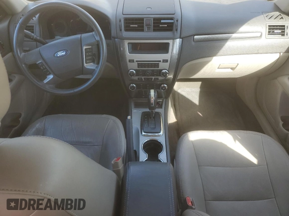 2012 Ford Fusion SEL with VIN 3FAHP0JA1CR363407, listed as a Copart auction lot 48586215 with 107,870 mi miles and Salvage Title. Bid and sale history available at DreamBid. Image 8.