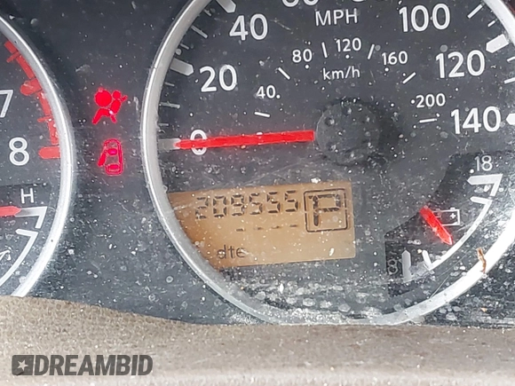 2005 Nissan Pathfinder SE with VIN 5N1AR18U85C756782, listed as a IAAI auction lot 41278886 with 209,555 mi miles. Bid and sale history available at carsss.com. Image 16.