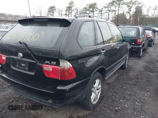 2004 BMW X5 3.0i with VIN 5UXFA13564LU31014, listed as a IAAI auction lot 41848344 with 999,999 mi miles. Bid and sale history available at carsss.com. Image 4.