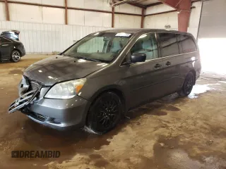 2007 Honda Odyssey LX with VIN 5FNRL38227B058435, listed as a Copart auction lot 59953785 with 199,150 mi miles and Clean title. Bid and sale history available at DreamBid. Image 1.