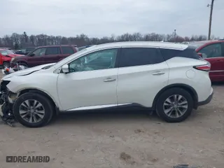 2015 Nissan Murano SV with VIN 5N1AZ2MH7FN218935, listed as a IAAI auction lot 41911132 with 198,946 mi miles. Bid and sale history available at carsss.com. Image 14.