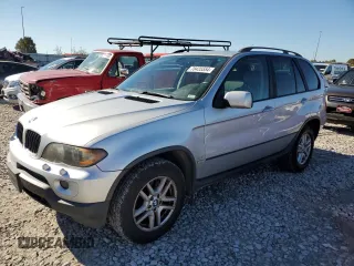 2004 BMW X5 3.0i with VIN 5UXFA13544LU20769, listed as a Copart auction lot 78435554 with 220,775 mi miles and Salvage Title. Bid and sale history available at carsss.com. Image 1.