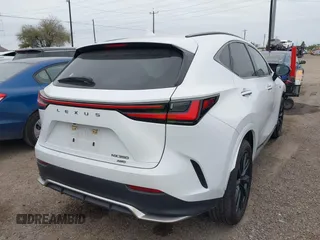 2022 Lexus NX with VIN JTJKGCEZ3N5003320, listed as a IAAI auction lot 41265319 with 41,810 mi miles. Bid and sale history available at carsss.com. Image 4.
