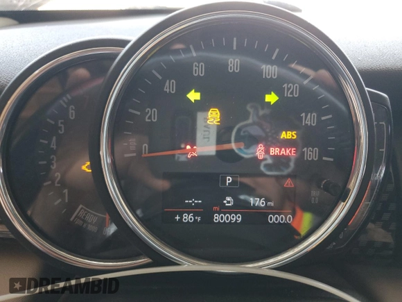 2018 MINI Hardtop Cooper S with VIN WMWXP7C53J2A47474, listed as a Copart auction lot 56884525 with 80,099 mi miles and Salvage title. Bid and sale history available at DreamBid. Image 9.