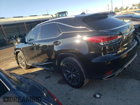 2021 Lexus RX with VIN 2T2YZMDA1MC293336, listed as a Copart auction lot 36037413 with 20,385 mi miles. Bid and sale history available at carsss.com. Image 2.