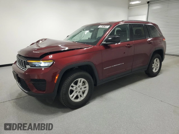 2024 Jeep Grand Cherokee Laredo with VIN 1C4RJHAG5RC715723, listed as a Copart auction lot 59212105 with 48,661 mi miles and Clean title. Bid and sale history available at DreamBid. Image 1.