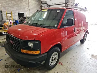 2014 GMC Savana z VIN 1GTZ7TBA0E1189342, wystawiony jako IAAI lot #42396776 z przebiegiem 130 841 mil mil oraz . Historia ofert i sprzedaży dostępna na DreamBid. Obrazek 28.