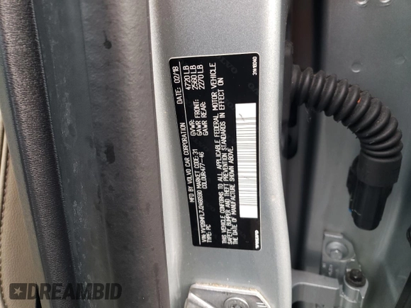 2018 Volvo S60 Dynamic с VIN YV126MFL7J2466590, выставлен на аукционе Copart как лот 43772255 с пробегом 79 939 миль миль и Списание • Salvage title. История ставок и продаж доступна на DreamBid. Изображение 14.