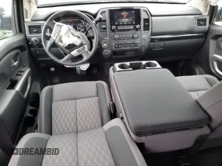 2024 Nissan Titan SV with VIN 1N6AA1EC8RN111919, listed as a Copart auction lot 62330195 with 1,866 mi miles and Salvage title. Bid and sale history available at DreamBid. Image 8.