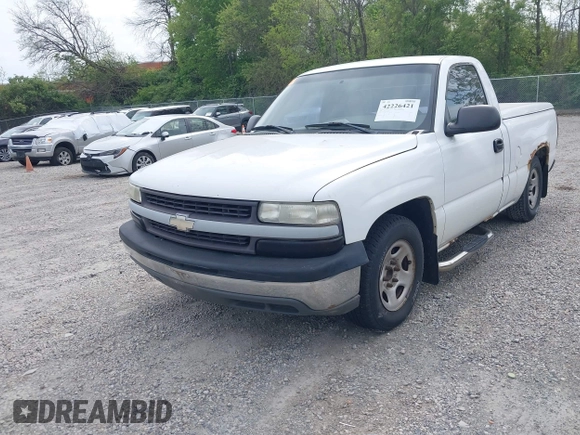 2002 Chevrolet Silverado 1500 Commercial with VIN 1GCEC14W92Z169630, listed as a IAAI auction lot 42226421 with 240,032 mi miles and . Bid and sale history available at DreamBid. Image 2.
