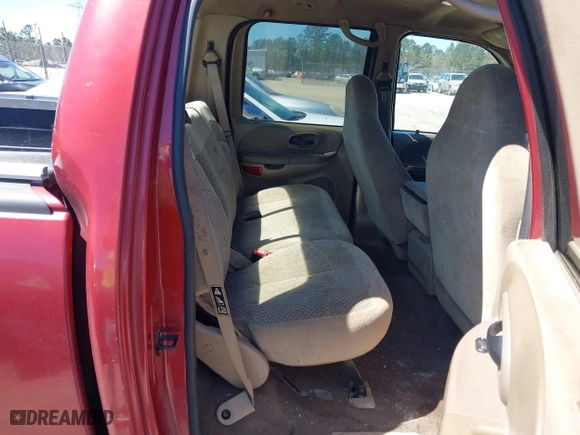 2001 Ford F-150 SuperCrew XLT with VIN 1FTRW07L11KE20412, listed as a IAAI auction lot 41877980 with 1 mi miles. Bid and sale history available at carsss.com. Image 8.