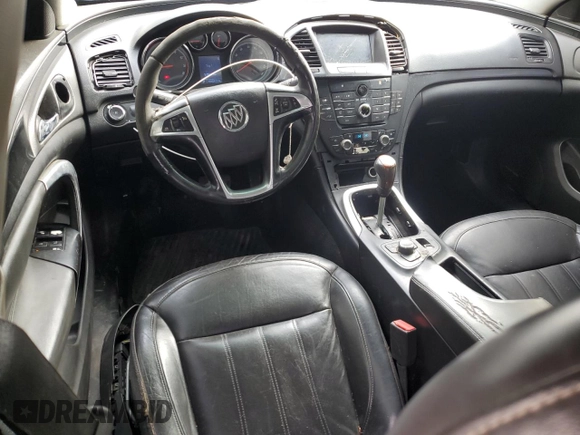 2011 Buick Regal CXL RL6 with VIN W04GU5GC6B1010104, listed as a Copart auction lot 47665605 with 166,820 mi miles and Clean Title. Bid and sale history available at carsss.com. Image 8.