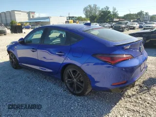 2023 Acura Integra w/A-Spec Technology Package with VIN 19UDE4H60PA025232, listed as a Copart auction lot 73851534 with 17,153 mi miles and Non Repairable. Bid and sale history available at carsss.com. Image 2.