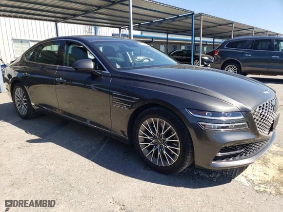 2023 Genesis G80 2.5T with VIN KMTGB4SC8PU194076, listed as a Copart auction lot 50517815 with 31,495 mi miles and Non Repairable. Bid and sale history available at carsss.com. Image 4.