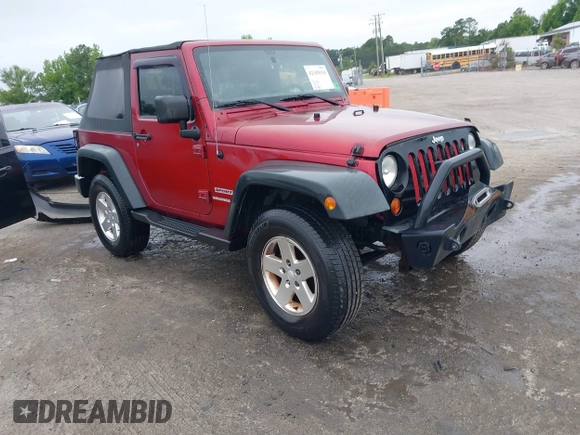 2012 Jeep Wrangler Sport with VIN 1C4AJWAG3CL197295, listed as a IAAI auction lot 42349118 with 117,381 mi miles and . Bid and sale history available at DreamBid. Image 1.