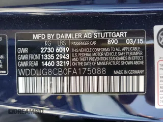 2015 Mercedes-Benz S 550 with VIN WDDUG8CB0FA175088, listed as a Copart auction lot 53629325 with 44,873 mi miles and Salvage Title. Bid and sale history available at carsss.com. Image 13.