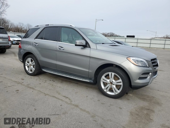 2013 Mercedes-Benz M 350 with VIN 4JGDA2EBXDA200710, listed as a Copart auction lot 45701515 with 132,945 mi miles and Salvage Title. Bid and sale history available at carsss.com. Image 4.
